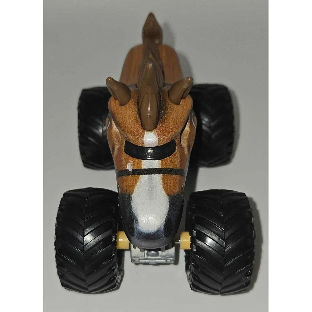 Monster Jam Horse Power Diecast Monster Truck 1:64 Spin Master Brown
